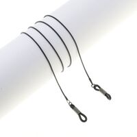 Металлическая нескользящая цепочка черного цвета, для очков и масок GL857