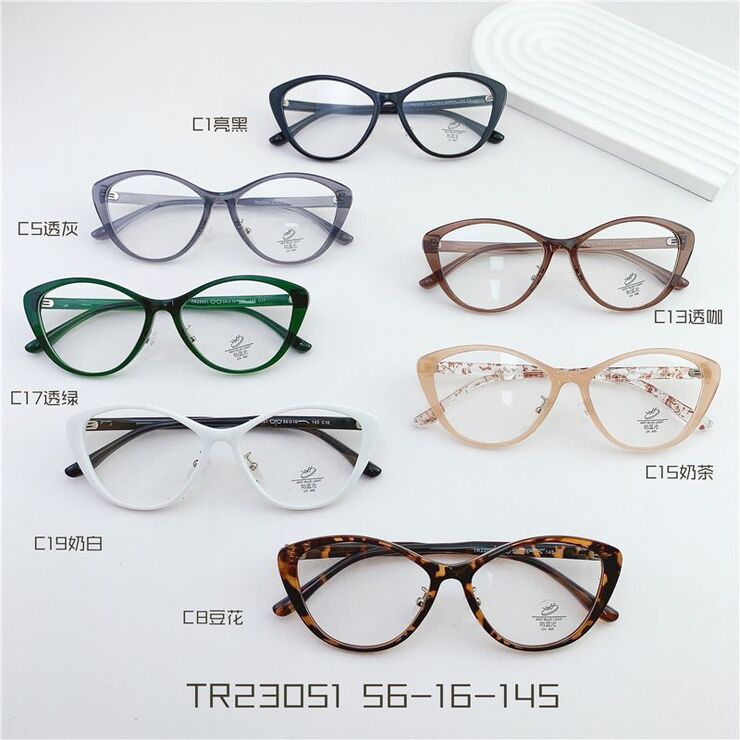 TR90 plastic frame with Blue Block coating SANTA TR23051