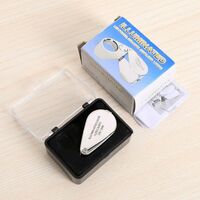 Folding magnifier with universal backlight 21007-XX, diameter: 21 mm, magnification: 30X