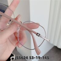 Оправа металлическая, линзы с Blue Block покрытием SANTA JS5624