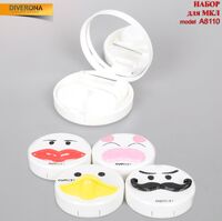 Travel kit for soft contact lenses A-8110