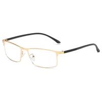 Blue Block metal glasses with blue light protection F1908