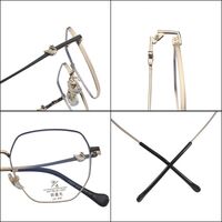 Оправа металлическая с линзами Blue Ray Cut MAMO F99007