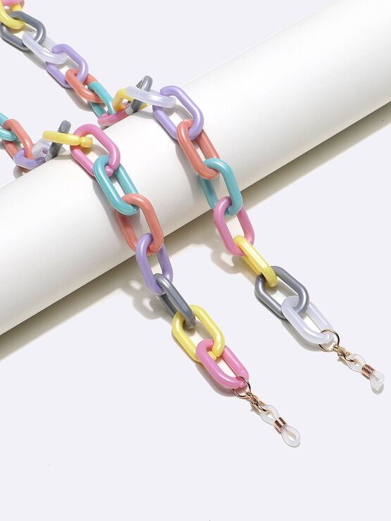 Stylish fashion glasses chain with stars GB126