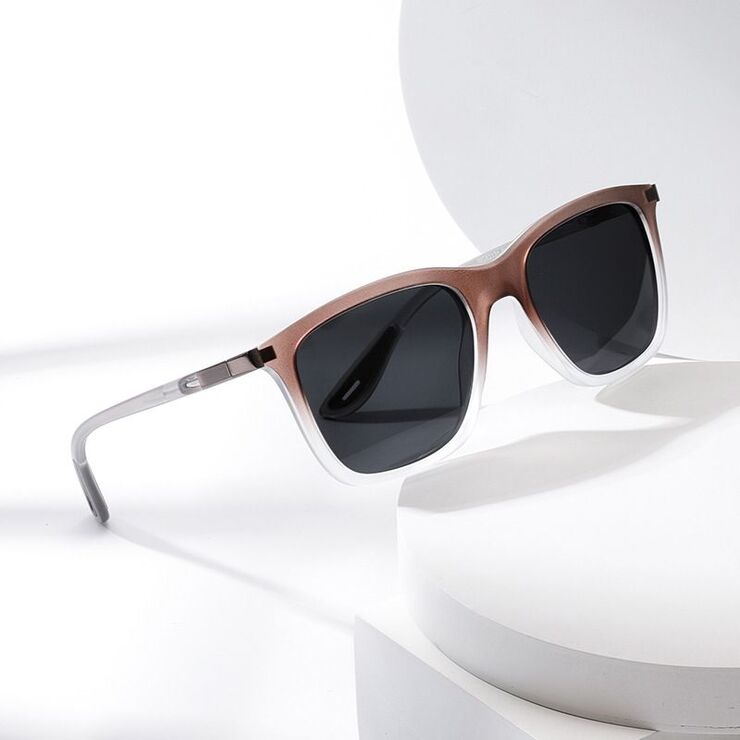Plastic + metal square sunglasses for men Elit WG83131-EL
