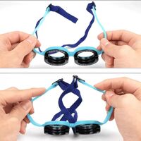Trial silicone frame for kids for selecting glasses, with a distance of 48 and 56 mm RB-307