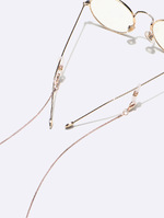 Acrylic black glasses chain GM156