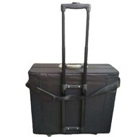 Mobile box (suitcase, trunk, organizer, display case) on wheels for frames and glasses for 50 slots JS-C190526