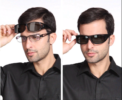 Очки поляризационные фотохромные солнцезащитные с серыми линзами 8307偏光