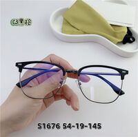 Оправа гибридная, металл + TR90, линзы с Blue Block покрытием SANTA S1676