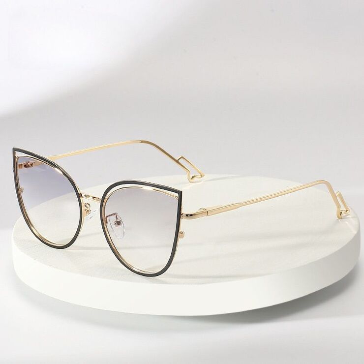 Metal sunglasses with UV400 protection 9701-2-GT