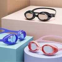 Swimming waterproof anti-fog goggles, diopters from -2.00 to -6.00, 8842-YU
