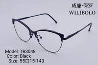 Metal + TR90 ultrathin women's frames with spring hinges Wilibolo TR3048