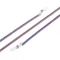 Metal multicolored non-slip chain, for glasses and masks GL1044