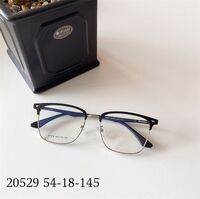 Hybrid frame, metal + TR90, with Blue Block coating SANTA 20529