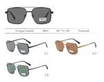 Polarized metal sunglasses Enrique Cavaldi EC9002