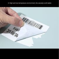 Self-adhesive thermal paper - stickers for optometric thermal printing, width 100 mm