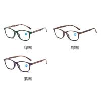 Plastic glasses for reading, with Blue ray cut protection, automatic diopters +1.00-6.00, RMC=62-64, KY3031变焦