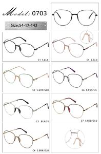 Оправа металлическая с мягким носоупором и флексом 0703-DA