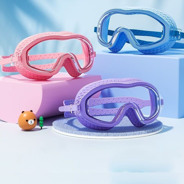 Swimming waterproof anti-fog goggles for kids (3-14 years)  3031-YU