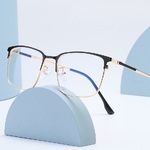 Blue Block metal TR90 glasses with blue light protection FENQI F2017