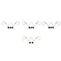 Metal glasses with blue light protection for women 2056-PN