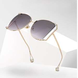 Солнцезащитные металлические очки с защитой UV400 2803-GT