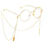 Metal non-slip chain, with sheet, for glasses and masks GL352