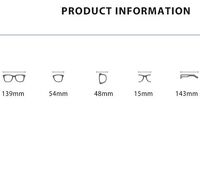 Plastic TR90 Blue Block glasses with blue light protection FENQI F30121