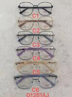 Metal frames for glasses with flex hinges Defile D1251AJ