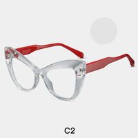 TR90 plastic frame or glasses with blue light protection, with spring hinges FA87289