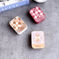 Soft contact lens XY5049菱形熊兔樱桃