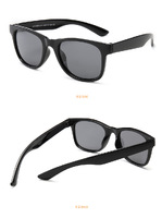 Polarized silicone sunglasses with UV400 protection for kids T22005