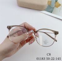 Оправа гибридная, металл + TR90, линзы с Blue Block покрытием SANTA 01183