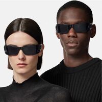 Plastic winter square sunglasses Elit 4446-EL