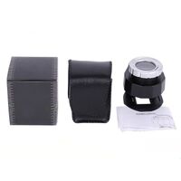 Portable pocket magnifier with backlight and UV light 新小六灯, diameter: 30 mm, magnification: 30X