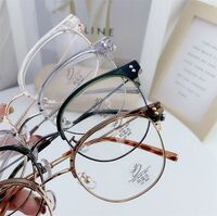 Оправа гибридная, металл + TR90, линзы с Blue Block покрытием SANTA 01183