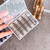 Мининабор с контейнерами для хранения контактных линз Y114, 4шт