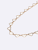 High-grade handmade metal small daisy pendant glasses chain GL1190