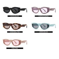 Plastic oval shaped sunglasses for women Elit 27145-EL