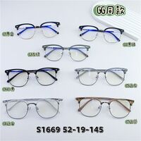 Hybrid frame, metal + TR90, with Blue Block protection SANTA S1669