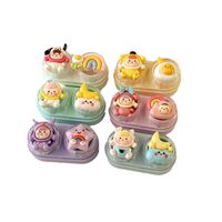 Mini soft contact lens kit retractable W-CT15彩虹月亮女孩