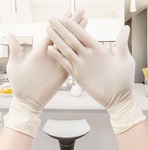 Перчатки резиновые медицинские 0110-W-7788 (комплект 100 штук)