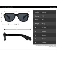Plastic sunglasses with anti-blue light protection Elit 6038-EL