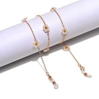 Glasses chain with pearl 2 piece set GL1284