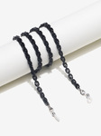 Acrylic black glasses chain GB026