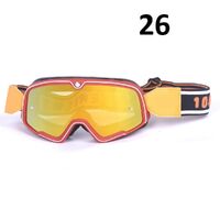Safety shockproof sports goggles 复古风镜