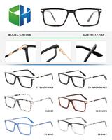 Оправа пластиковая из ацетата с флексом CH7806-DA