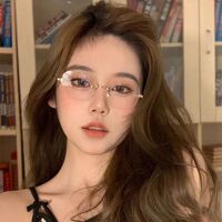 Оправа металлическая с линзами Blue Ray Cut MAMO S31315-1