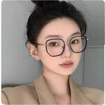 Metal eyeglasses Blue ray cut KY1216 with case